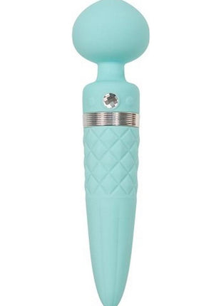 Pillow Talk Sultry Warming Wand Massager - Teal
