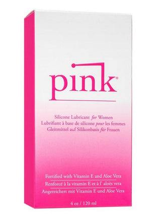 Pink Glass Bottle - 4 Ounce