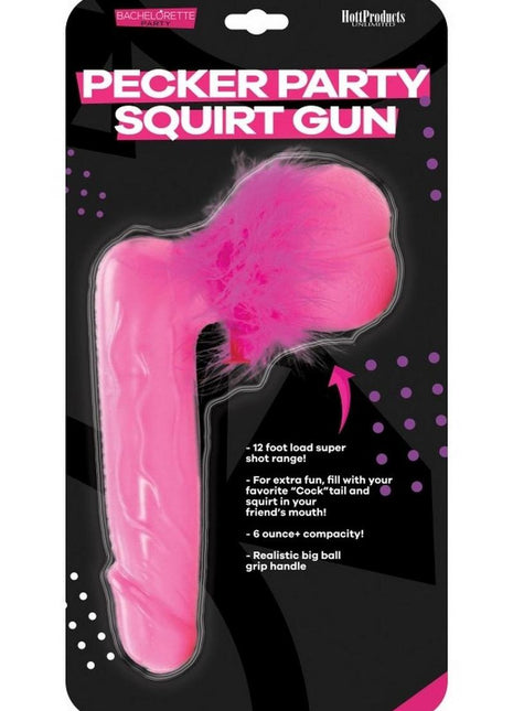 Pink Pecker Party Squirt Gun - Pink