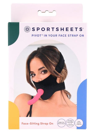Pivot In Your Face Strap-On - Black