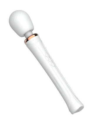 Pixey Aquawand Rechargeable Silicone Body Wand - White Edition