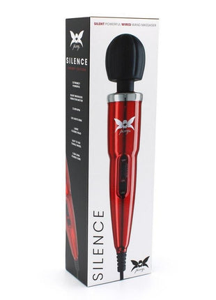 Pixey Silence Rechargeable Body Wand Cherry Edition - Red