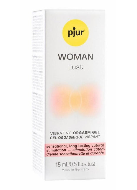 Pjur Woman Lust Vibrating Orgasm Water Based Gel - 15ml