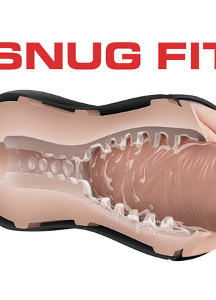 M Is For Men Ridges & Orbs Self Lubricating Stroker