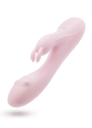 Play with Me Fairy Flutter Rechargeable Silicone Rabbit Vibrator - Pink