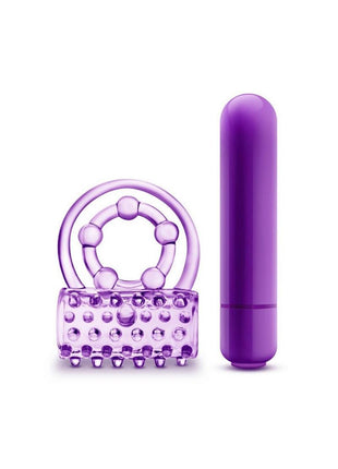 Play with Me The Player Vibrating Double Strap Cock Ring