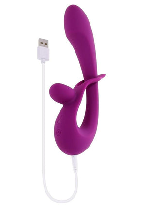 Playboy Cha Cha Slide Rechargeable Silicone Dual Vibrator