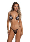 Black/White / One Size / 2 Piece/Set
