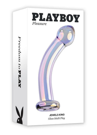 Playboy Jewels King Glass Probe - Purple