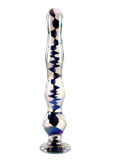 Playboy Jewels Wand Glass Probe - Black/Clear