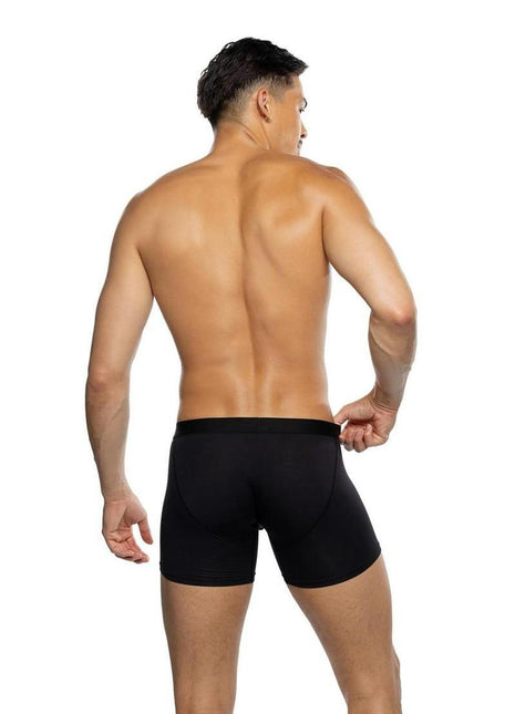 Playboy Men's Boxer Briefs - Black - Large