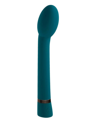 Playboy On The Spot Rechargeable Silicone G-Spot Vibrator - Teal