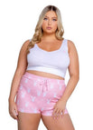 Pink/White / 3XL/4XL / 2 Piece/Set
