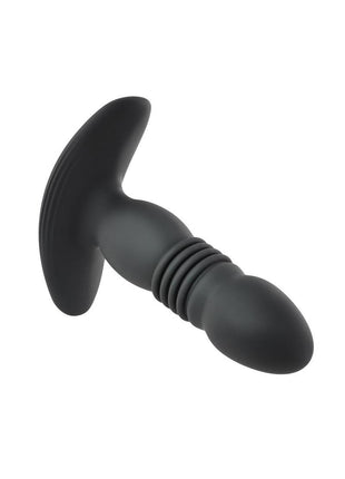 Playboy Trust The Thrust Rechargeable Silicone Thrusting Anal Plug with Remote Control