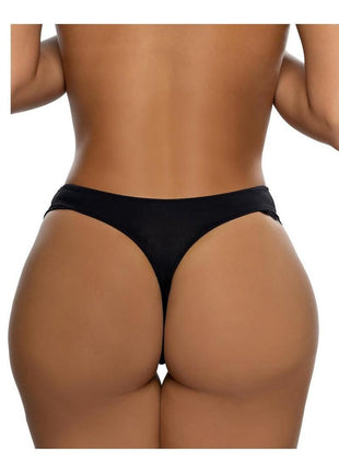 Playboy Ultra Soft Panty - Black/White - Large/XLarge