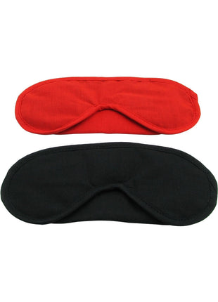 Pleasure Masks - Black/Red - 2 Pack