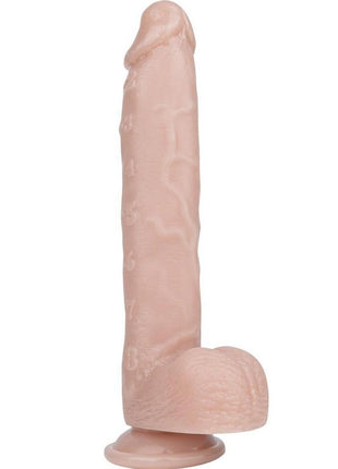 Pleasure Measure Pvc Dildo - Vanilla - 9in