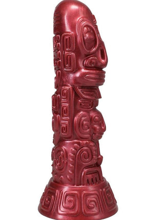 Polynesian Pleasure Idols Lele Lele Air Idol Rechargeable Silicone Vibrating Dildo with Remote Control