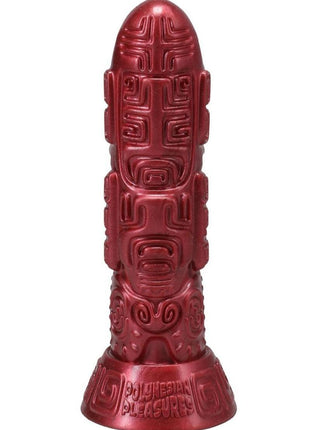 Polynesian Pleasure Idols Lele Lele Air Idol Rechargeable Silicone Vibrating Dildo with Remote Control