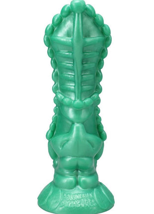 Polynesian Pleasure Idols Mala Ma'ona Earth Idol Rechargeable Silicone Vibrating Dildo with Remote Control