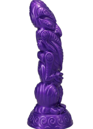 Polynesian Pleasure Idols Uhane Ino Spirit Idol Rechargeable Silicone Vibrating Dildo with Remote