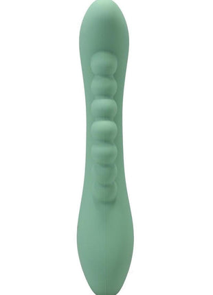 Polynesian Pleasures Into The C Kakui Me Rechargeable Silicone Vibrator with Clitoral Stimulator
