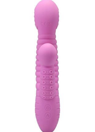 Polynesian Pleasures Into The C Seapuss Rechargeable Silicone Rabbit Vibrator with Clitoral Stimulator
