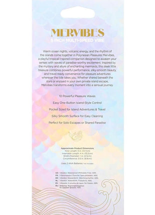 Polynesian Pleasures Mervibes Into The C Vibrator