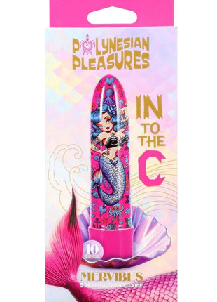 Polynesian Pleasures Mervibes Into The C Vibrator - Pink - 5in