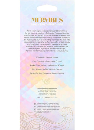Polynesian Pleasures Mervibes Into The C Vibrator