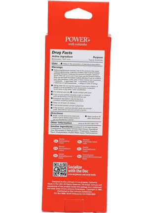 Power Plus with Yohimbe Delay Cream For Men
