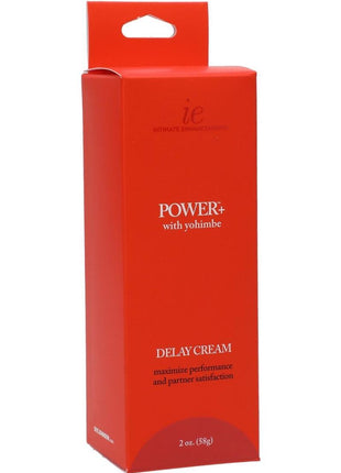 Power Plus with Yohimbe Delay Cream For Men - 2oz - Boxed