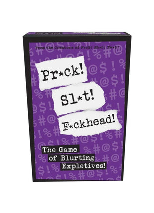 Pr*ck Sl*t F*ckhead Obscene Game