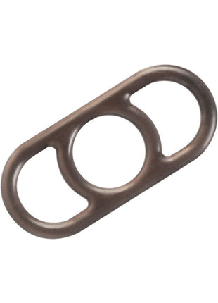 Precision Pump Erection Enhancer Silicone Cock Ring - Smoke