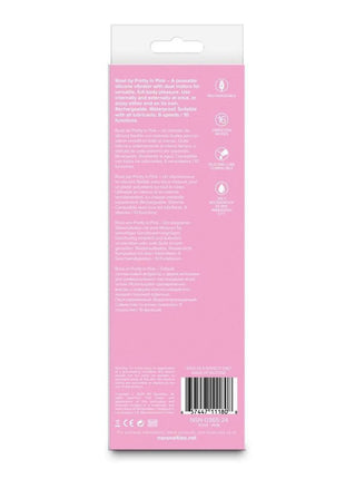 Pretty In Pink Rose Rechargeable Silicone Poseable Vibrator