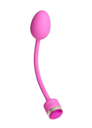 Pretty In Pink Sugar Rechargeable Silicone Vibrating Egg - Pink