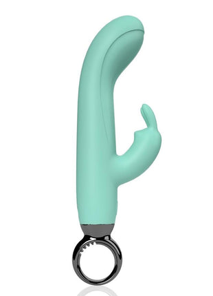 Primo Rabbit Rechargeable Silicone Vibrator - Teal