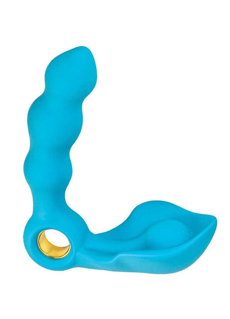 Princess Euphoria Silicone Rechargeable Vibrator - Blue