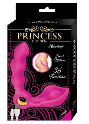 Princess Euphoria Silicone Rechargeable Vibrator - Pink