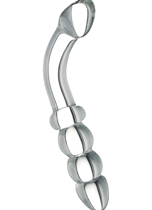 Prisms Erotic Glass Hamsa G-Spot Glass Wand - Clear