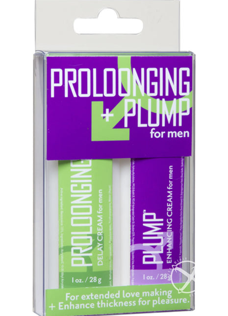 Proloonging and Plump For Men Enhancement Kit - 2 Per Set