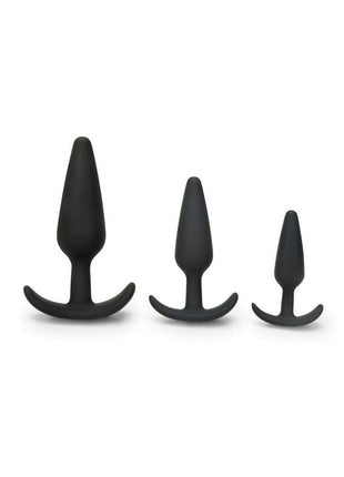 Prowler Red 3 Piece Anal Training Kit - Black