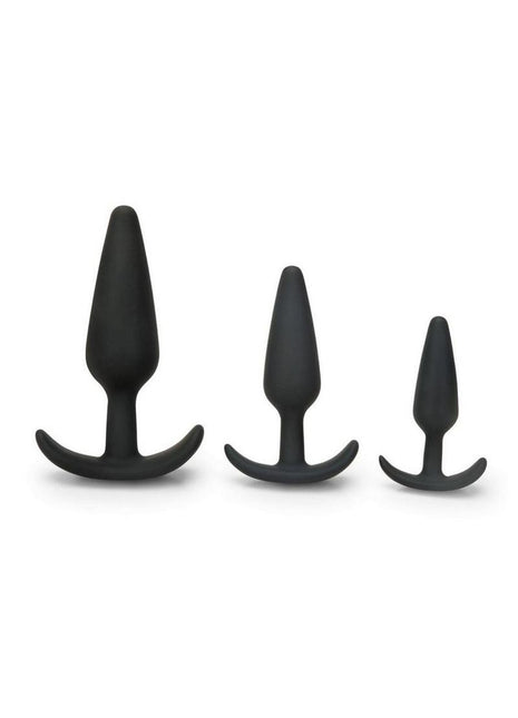 Prowler Red 3 Piece Anal Training Kit - Black