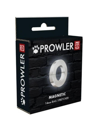 Prowler Red Magnetic Ball Stretcher Ring 14mm - Stainless - Metal/Silver/Steel