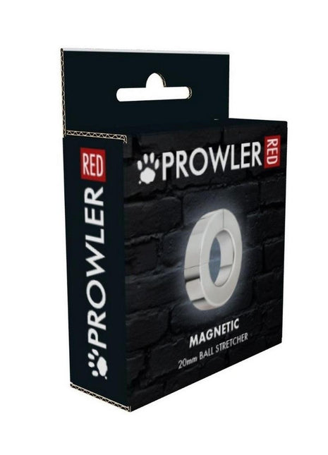 Prowler Red Magnetic Ball Stretcher Ring 20mm - Stainless - Metal/Silver/Steel