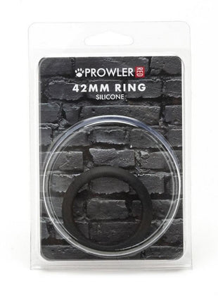 Prowler Red Silicone 42mm Cock Ring - Black