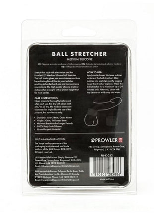Prowler Red Silicone Ball Stretcher