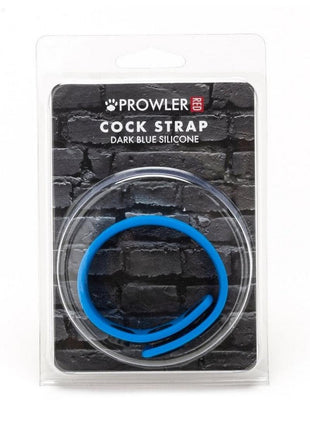 Prowler Red Silicone Cock Strap - Blue/Dark Blue