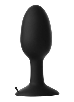 Prowler Weighted Butt Plug - Black - Medium