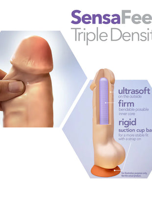 Dr. Skin Plus Gold Collection Posable Dildo 5in